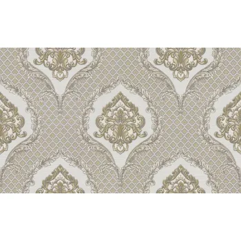 Tapeta Emiliana Parati Luxusní zlato-krémová zámecká vliesová tapeta na zeď, GF62036, Gianfranco Ferre´Home N.3, Emiliana Parati, velikost 10,05 x 1,06 m