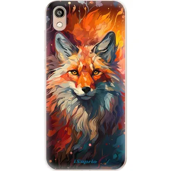 Pouzdro na mobilní telefon Odolné silikonové pouzdro iSaprio - Mysterious Fox - Huawei Honor 8S