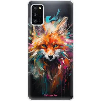 Pouzdro na mobilní telefon Odolné silikonové pouzdro iSaprio - Neon Fox - Samsung Galaxy A41