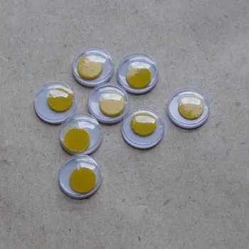 Oči kulaté žluté 8ks