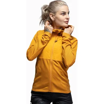Dámská mikina Dámská prodyšná mikina s kapucou Beyond Nordic - Yellow Velikost: XL