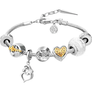 Náramek Náramek beads - sada - Maminka, srdce, love - AP93-0255