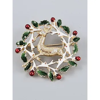 Brož Srnka v cesmíně - brož