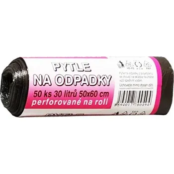 Pytle na odpadky Sáčky do koše 30 l (50 ks)