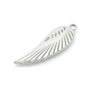 Přívěsek OK1449-ST Ocelový přívěšek křídlo