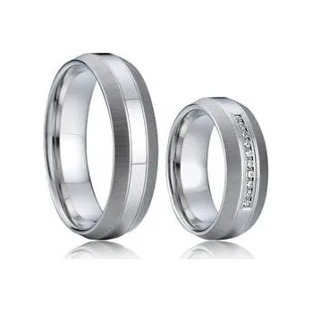 Prsten AN1002 AN1002 Snubní prsteny chirurgická ocel - pár