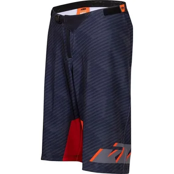 cyklistické kraťasy Cyklistické kraťasy KTM Factory Enduro bez vnitřních kalhot Black/orange Barva: Černá, Velikost: L