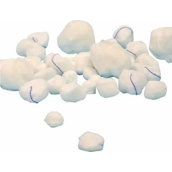 Zdravotnický materiál ZARYS lnternational Group TUPFER lux, gázový tampon, 17N, 4W, okrouhlý s RTG nití, nesterilní Velikost: 50 cm x 50 cm, Balení: 100 ks