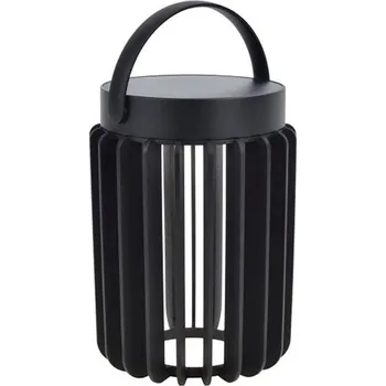 Venkovní osvětlení LUTEC 6933701330 LED solární stolní lampa KOZY, 2,8W, denní bílá, černá