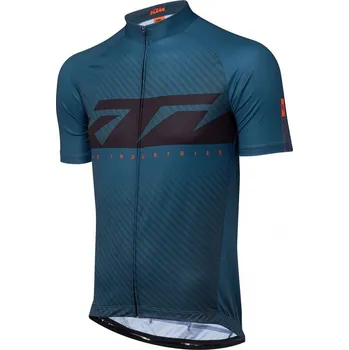 cyklistický dres Cyklistický dres KTM Factory Line shortsleeve Barva: Modrá, Velikost: XXXXL