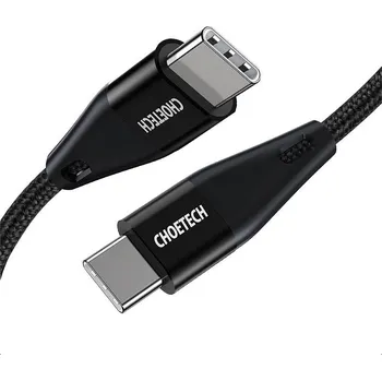 Datový kabel Choetech Kabel USB-C do USB-C Choetech, XCC-1003, PD 60W 1,2m (černý)