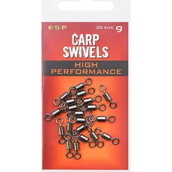 ESP obratlíky Carp Swivels vel. 9, 20ks