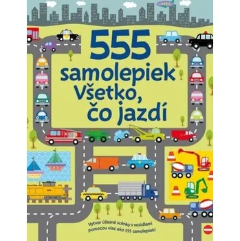 Bystrá hlava 555 samolepiek - Všetko, čo jazdí