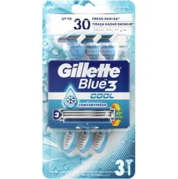 Holítko Gillette Blue 3 jednorázová holítka 3 ks