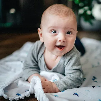 Dětská deka Lily is sailing Deka Lodičky light Velikost: 0-3 let: 70 x 90 cm