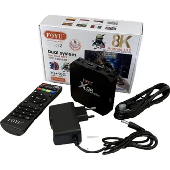 Multimediální centrum Smart tv box FO-R12 2G Ram 16G Rom (Android Smart TV 8K Box FO-R12 2G Ram 16G Rom)