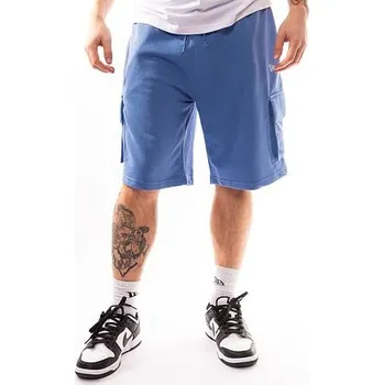 Pánské kraťasy Kraťasy New Era Essentials Cargo Shorts Copen Blue / White velikost M
