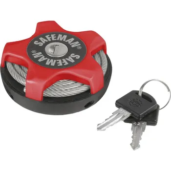 Zámek na kolo Zámek navíjecí Safeman New Edition červená
