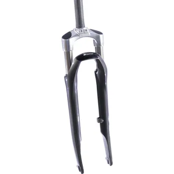 Vidlice na kolo Odpružená vidlice Trekking 28" SR Suntour NEX , zdvih 63mm , barva kovově šedá lesk, sloupek 1 1/8" závit