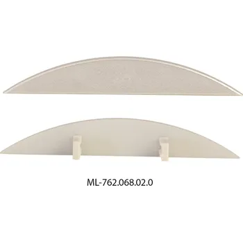 Průmyslové svítidlo MCLED Koncovka bez otvoru pro BH stříbrná ML-762.068.02.0