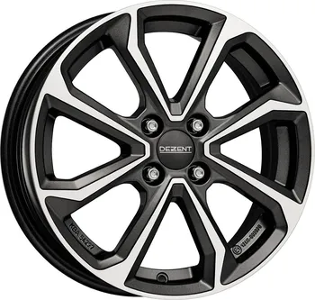 Alu kolo DEZENT KT Dark Gunmetal/Polished 6x15 4x100 ET47 54,1