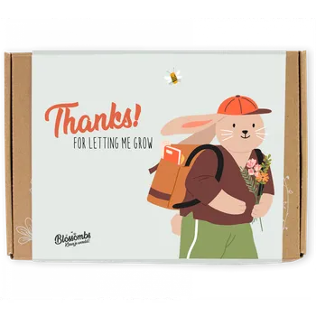 Semeno Blossombs Semínkové bomby - Dárková sada menší pro učitele - Zajíček (7 ks)