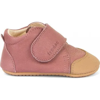 Dívčí polobotky Capáčky Froddo PREWALKERS G1130015-8/NUDE dívčí Velikost: 22