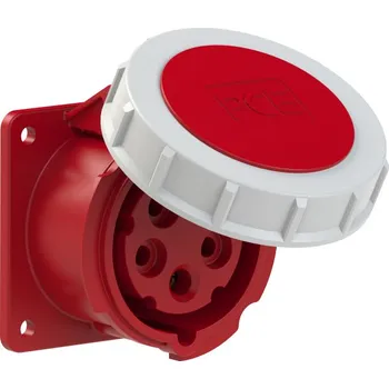 Elektrická zásuvka PCE Zásuvka 16A/400V 5-pól. IP67 vestavná PC-3152-6