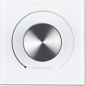 LED páska MCLED Ovladač RF AC 1 zóna řízení jasu stmívání nástěnný otočný ML-910.704.22.0