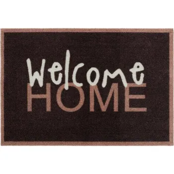 Rohožka Vstupní rohož FLOMA Mondial Welcome Home - délka 40 cm, šířka 60 cm, výška 0,5 cm