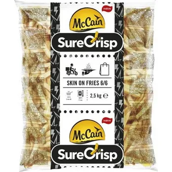 McCain McCain hranolky Sure Crisp se slupkou 2.5kg