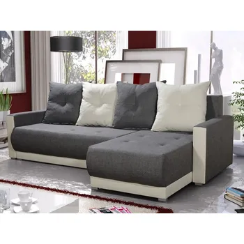 Sedací souprava Rohová sedačka KAISON BIS 9, šedá/krémová + vyzvednutí ZDARMA