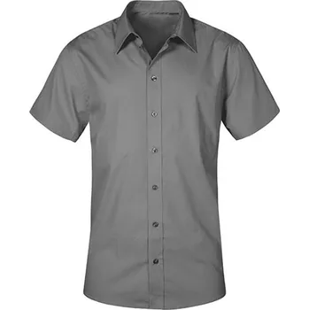 Pánská košile Promodoro Pánská košile E6300 Steel Grey -Solid S
