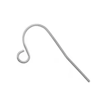 Piercing OK1011-1421 Ocelové náušnicové zapínání otevřené - afro háček 14x21mm