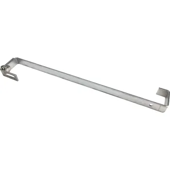 SAPRO FVE FVE střešní hák typu S 470 pro taškovou krytinu s regulací, 470 mm, 25x4, 1.4016 FVESTS470VI