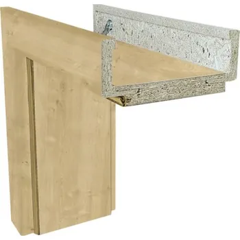 Zárubeň Obložková zárubeň Solodoor 80 L šířka 80 mm dub natur