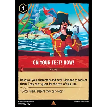 Karetní hra On Your Feet Now 130/204 - Into the Inklands Typ karty: Standard