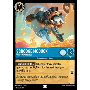 Karetní hra Scrooge McDuck 155/204 - Into the Inklands Typ karty: Standard