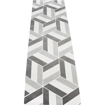 podložka na cvičení Podložka na Jógu Yoga Sport 4 mm - šedobílá A