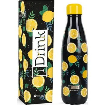 Termoska Termoláhev z Nerezové Oceli 500ml Lemon