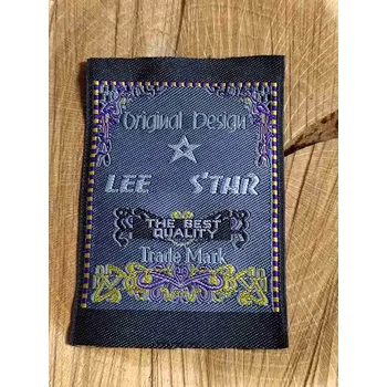 Nášivka Nášivka Lee star barva šedá