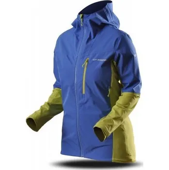 Dámská větrovka Dámská nepromokavá bunda TRIMM Orada jeans blue/lime green/lime green Barva: jeans blue/lime green/lime green, Velikost: XXL