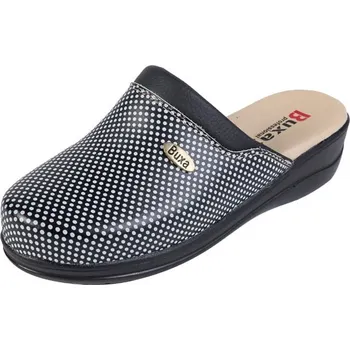 Pracovní obuv Buxa Dámská zdravotní obuv MED10 černá s bílým puntíkem Velikost: 39