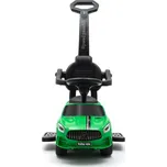 Dětské odrážedlo se zvukem a vodící tyčí Baby Mix RACER zelené