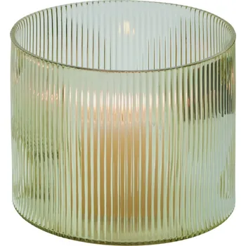 Svícen Svícen na čajovou svíčku LINE 17 cm, limetková, Philippi - doprava zdarma od 2999 Kč