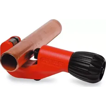 řezačka trubek Řezák TC35 na Cu, Alu trubky 6-35mm, 2 kolečka, ROTHENBERGER 70027 (70027 Velmi kvalitní řezačka na měděné a hliníkové trubky s integrovaným odhrotovačem)
