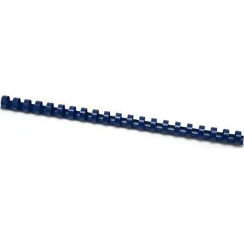 Vázací hřbet Plastový hřbet, 6 mm, modrý, na ks