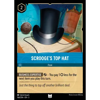 Karetní hra Scrooge´s Top Hat 166/204 - Into the Inklands Typ karty: Standard