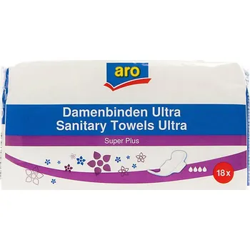 Menstruační vložka ARO Ultra Super Plus vložky 18ks