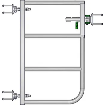 Stájová branka pro výsuvný díl Jourdain EX4 Western